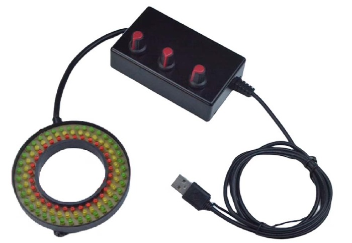 3 Colors LED Ring Light